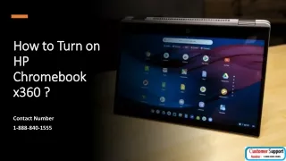 How to Turn on HP Chromebook x360?