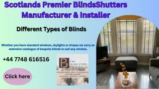 Blind Installation Coatbridge