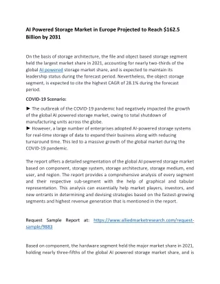 AI Powered Storage Market