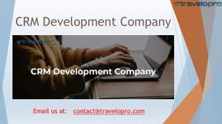 CRM Development Company