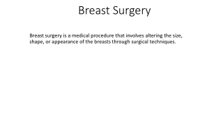 Breast Surgery (2)