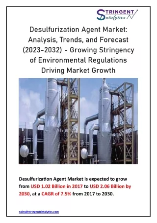 Global Desulfurization Agent Market