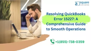 Stuck at QuickBooks Error Code 15227? Do This