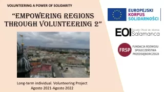 Empowering regions through volunteering 2 presentation