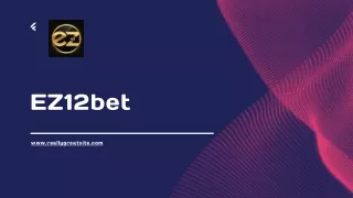 Online Betting In Singapore | Ez12bet.com