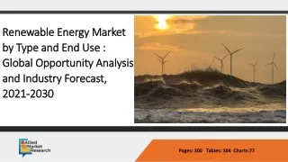 Renewable Energy  Market