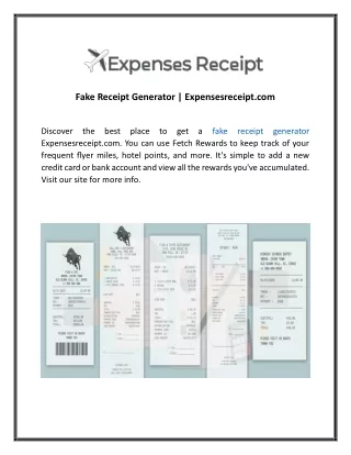 Fake Receipt Generator  Expensesreceipt.com 03