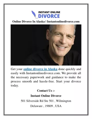 Online Divorce In Alaska  Instantonlinedivorce