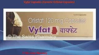 Vyfat Capsules (Generic Orlistat Capsules)