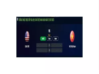 Truc tiep USA (W) vs Nu Viet Nam 08:00, ngay 22/07/2023