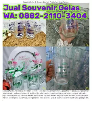 O88ᒿ–ᒿ11O–ЗԿOԿ (WA) Model Souvenir Gelas Sloki Souvenir Gelas Jogja