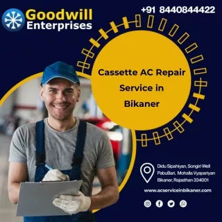 Cassette AC Repair Service in Bikaner - Call Now 8440844422