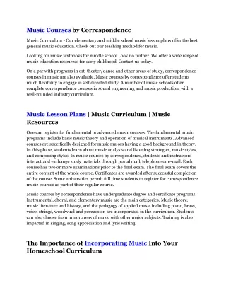lesson plans with music integration for elementary