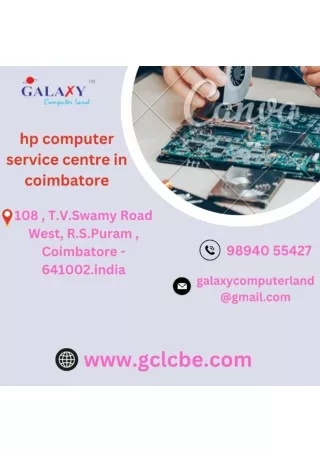 hp computer service centre in coimbatore