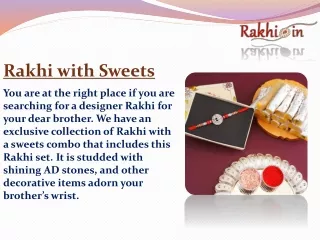 Rakhi Combo, Rakhi.in