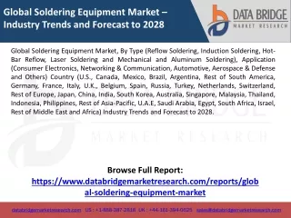 Global Soldering Equipment Market