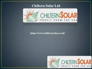 Solar Panels for Home in Luton, chilternsolar