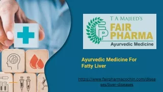 Ayurvedic Medicine For Fatty Liver