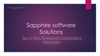 Top 10 Web Development Companies in Manchester