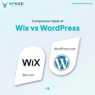 Wix vs WordPress PDF