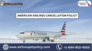 How to cancel an American Airlines flight?