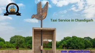 "Comfortable Taxi Services in Chandigarh - GTB Travels