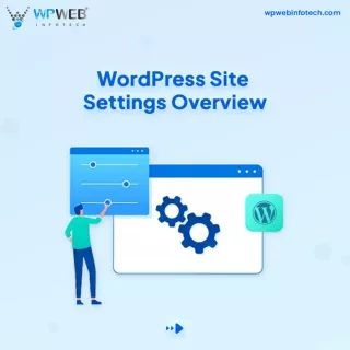 WordPress Site Settings Overview PDF