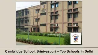 Top Schools in Delhi