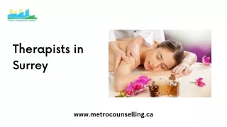 Therapists in Surrey