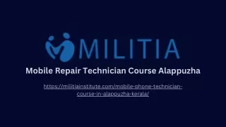 Mobile Repair Technician Course Alappuzha