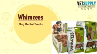 Whimzees Dog Dental Treats | Pet Dental Month