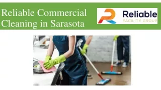 Reliable Commercial Cleaning in Sarasota