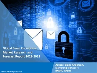 Email Encryption Market Research and Forecast Report 2023-2028