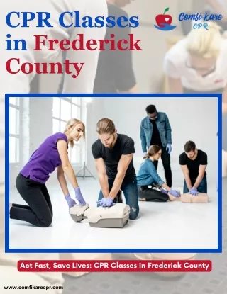 CPR classes in Frederick County