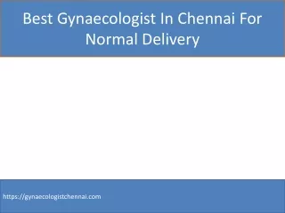 gynecologist specialist in Chennai