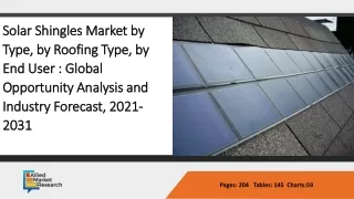 Solar Shingles  Market