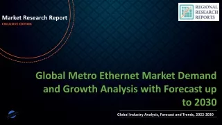 Metro Ethernet Market Demand and Growth Analysis with Forecast up to 2030