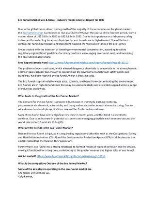 Eco Funnel Market Size