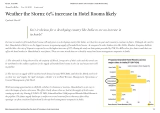 Weather the Storm_ 67% increase in Hotel Rooms likely