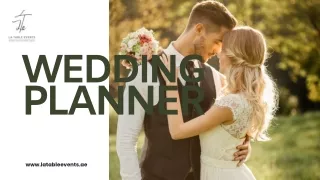 Affordable Wedding Planners in Dubai