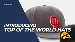 Introducing Top of the World Hats