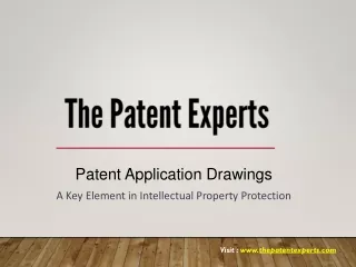 Patent Application Drawings - A Key Element in Intellectual Property Protection