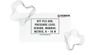  OTT PLS 500, Pressure Level Sensor, Modbus, Metric, 0 – 10 m