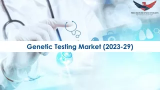 Genetic Testing Market Size, Share, Growth and Forecast to 2029