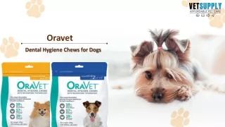 Oravet Dental Hygiene Chews for Dogs | Pet Dental Month