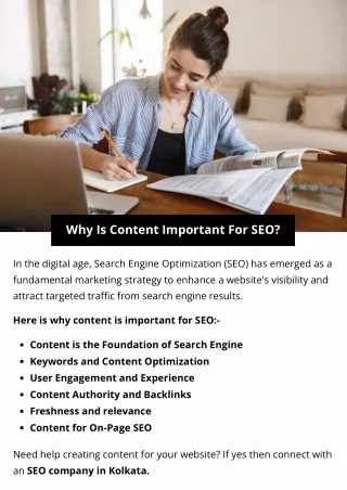 Why Is Content Important For SEO?