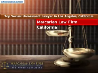 Top Sexual Harassment Lawyer in Los Angeles, California