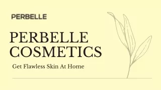 A Must-have CC Cream from Perbelle Cosmetics for a flawless finish
