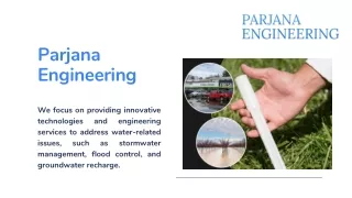 Parjana Engineering - Best Choice for Sustainable Water Management