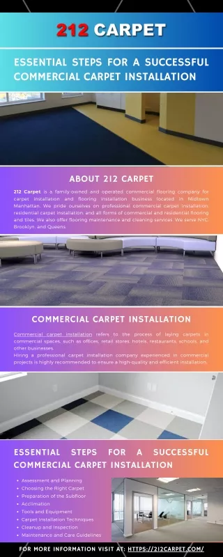 Essential Steps for a Successful Commercial Carpet Installation